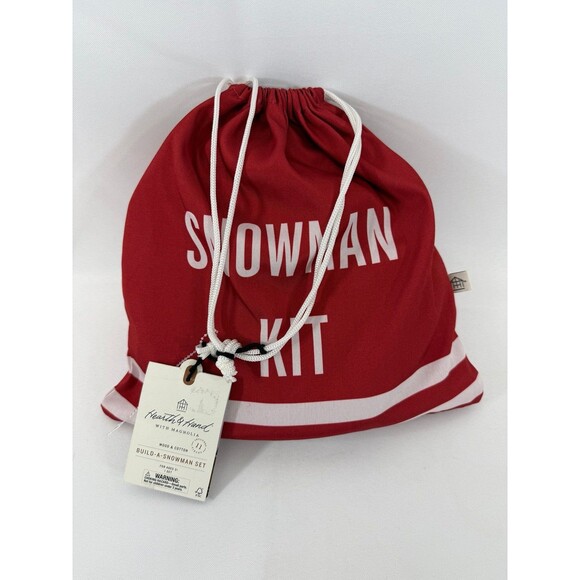 Hearth & Hand Snowman in a Bag Kit NEW! Winter Snow Fun - Picture 1 of 3